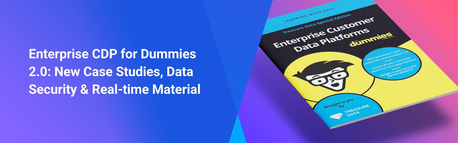 What’s a CDP? New Dummies Guide 2.0 Shows Enterprises How to Use Customer Data to Compete NOW