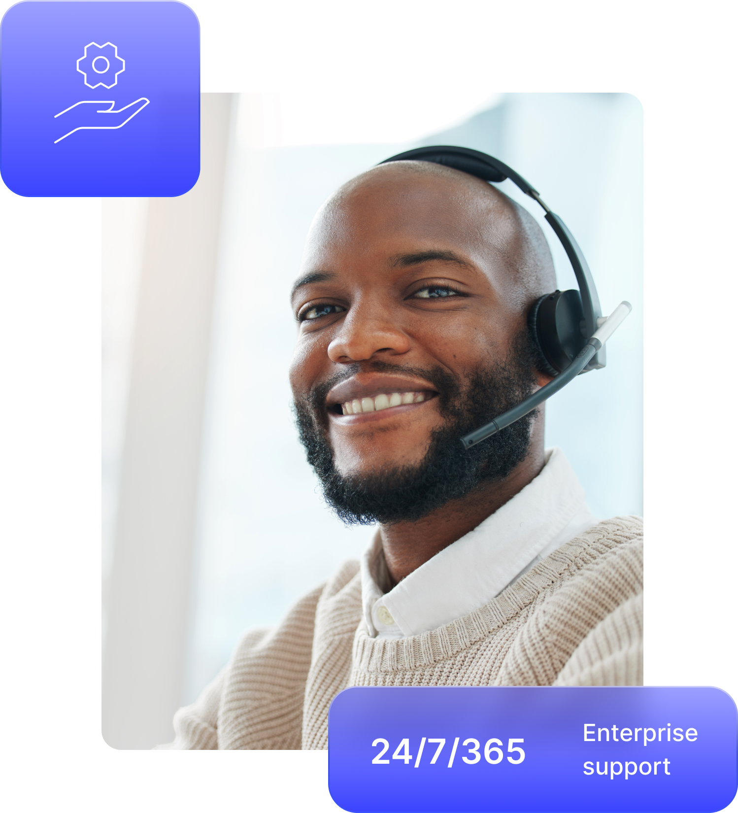 24/7/365 enterprise support